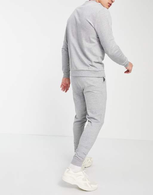 Mens grey tracksuit discount asos