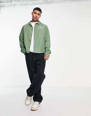 nylon coach jacket