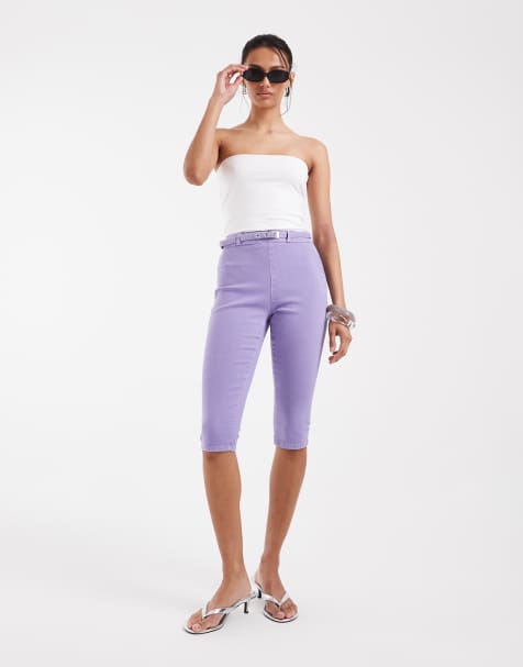 ASOS DESIGN – Lila capri-jeans - view 1