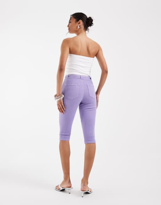 ASOS DESIGN – Lila capri-jeans, 2 av 5