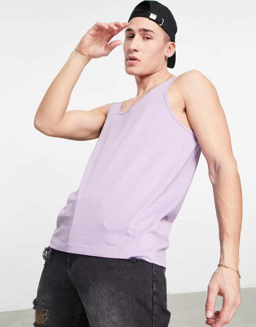 ASOS DESIGN – Lila linne
