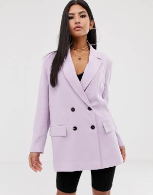 asos lilac blazer