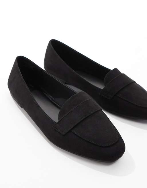 Suede Ballet Loafer: Women's Designer Flats