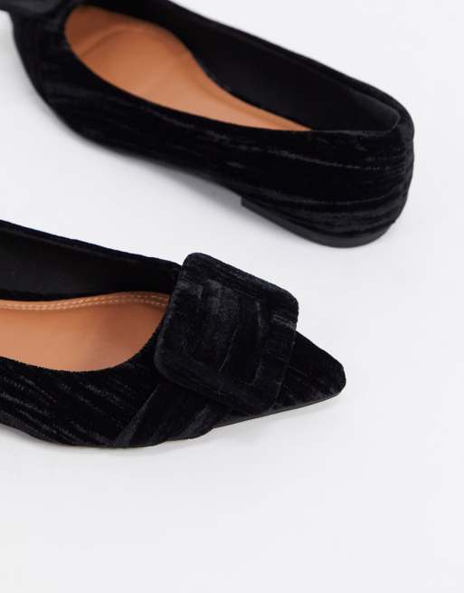 Midnight on sale velvet flats