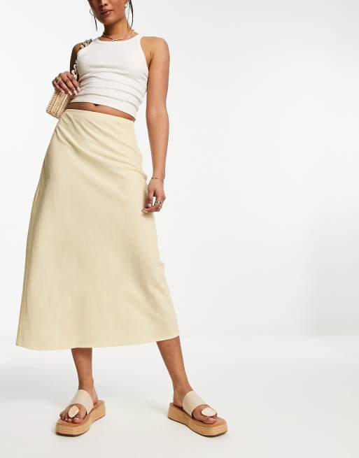 Asos cheap bias skirt