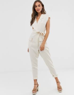 linen boiler suit