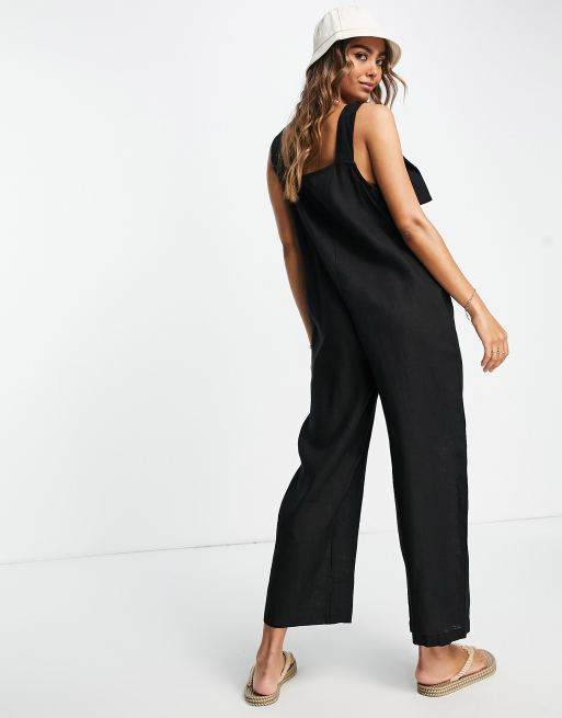 Black linen best sale overalls australia