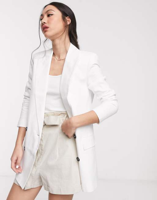 ASOS DESIGN linen dad blazer | ASOS