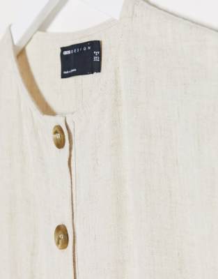 asos cream jumpsuit
