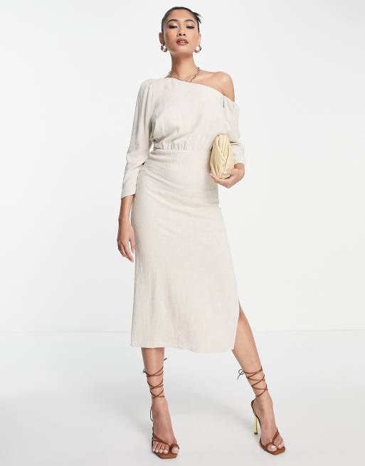 Asos hotsell linen dress