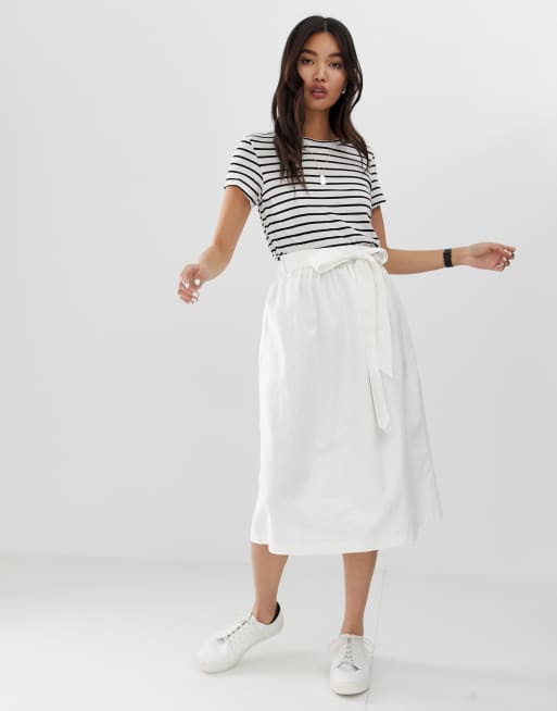 Asos full 2025 midi skirt