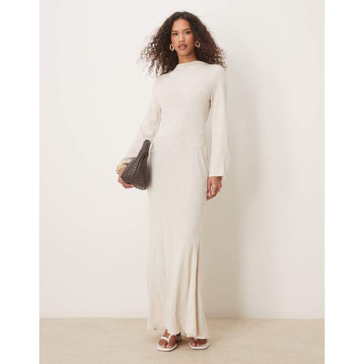 chinese dress ladies Bayside Linen Maxi Dress