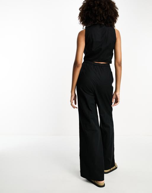 Black best sale overalls asos