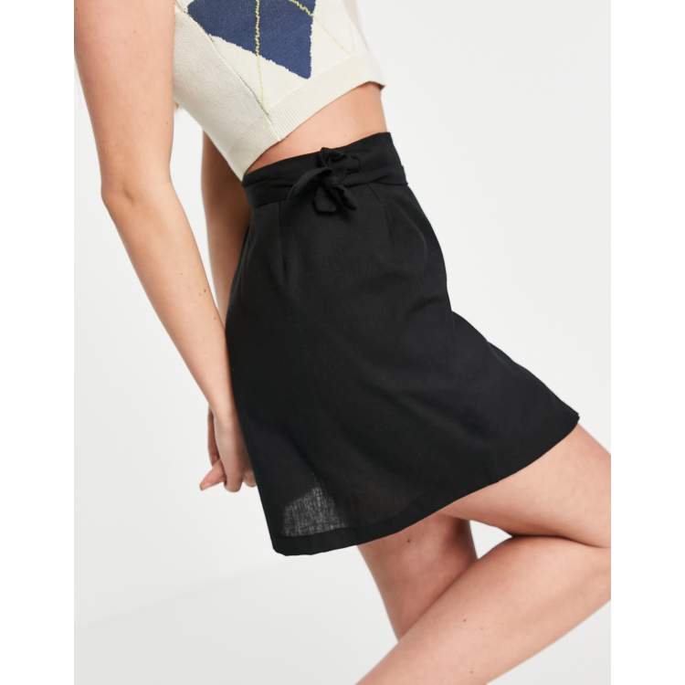 Mini wrap hotsell skirt asos