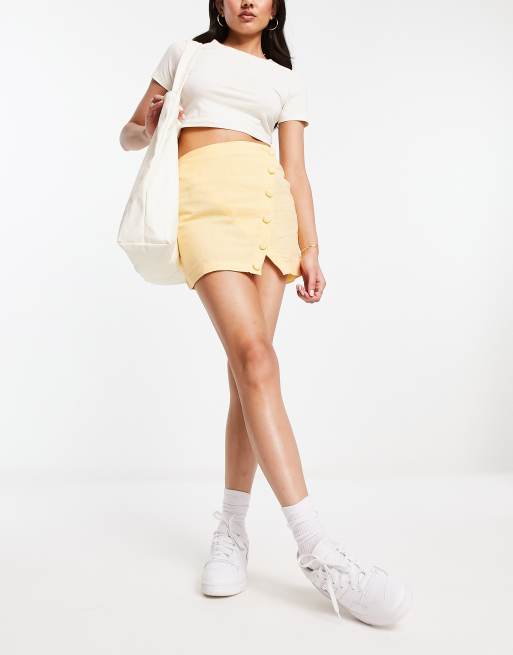 Linen skirt clearance asos