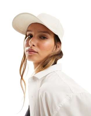 Asos Design Linen Mix Cap-neutral