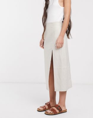 asos split skirt