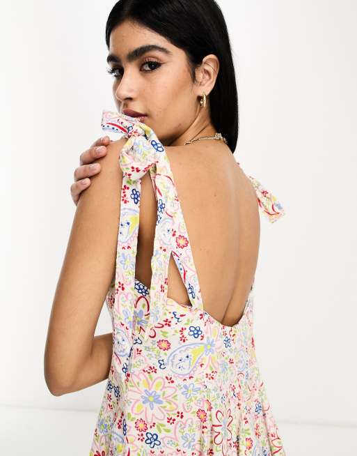 Asos ditsy floral dress online