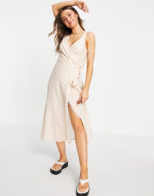 asos striped maxi dress