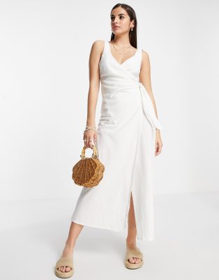 white linen wrap