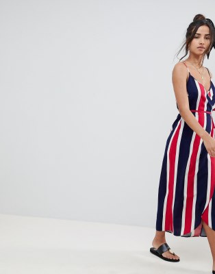 asos stripe maxi dress