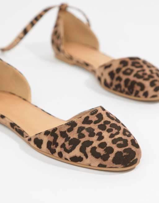 Asos design store linton ballet flats