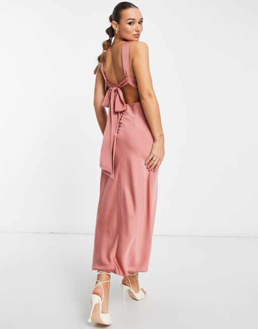 Asos robe rose discount pale