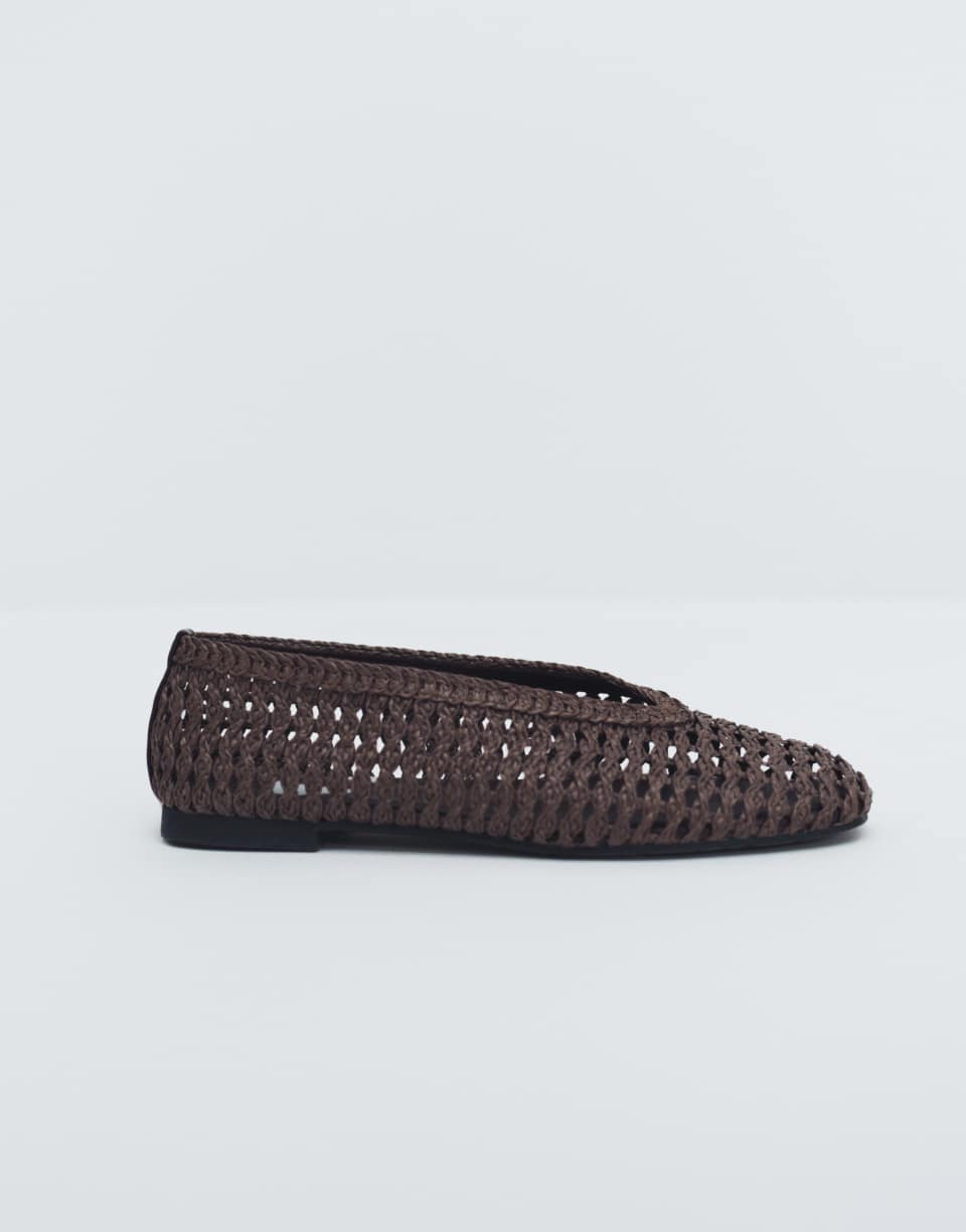 Lioness Woven Ballet Flats