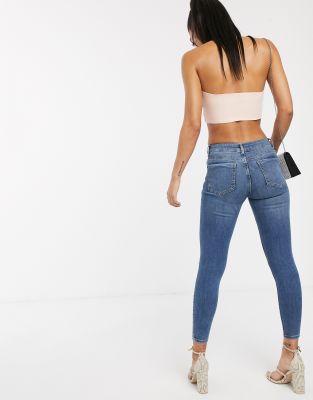 asos mid rise jeans