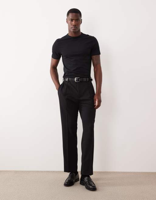 ASOS DESIGN - Lite - T-shirt ajusté - Noir , 2 de 7