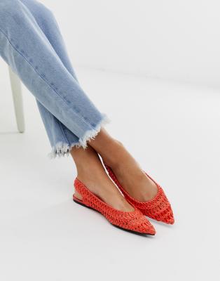 slingback ballet pumps