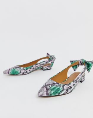slingback ballet pumps