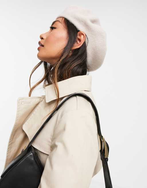 ASOS DESIGN – Ljusbeige basker i ull, 4 av 4