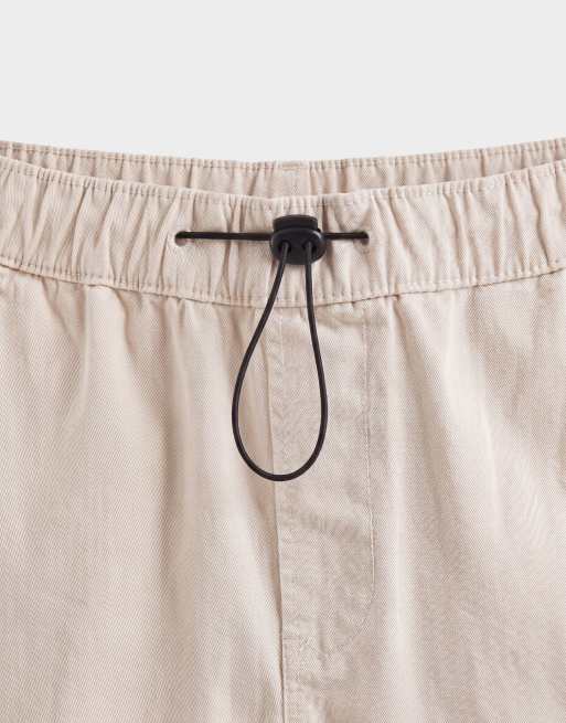 ASOS DESIGN – Ljusbeige cargoshorts, 9 av 9