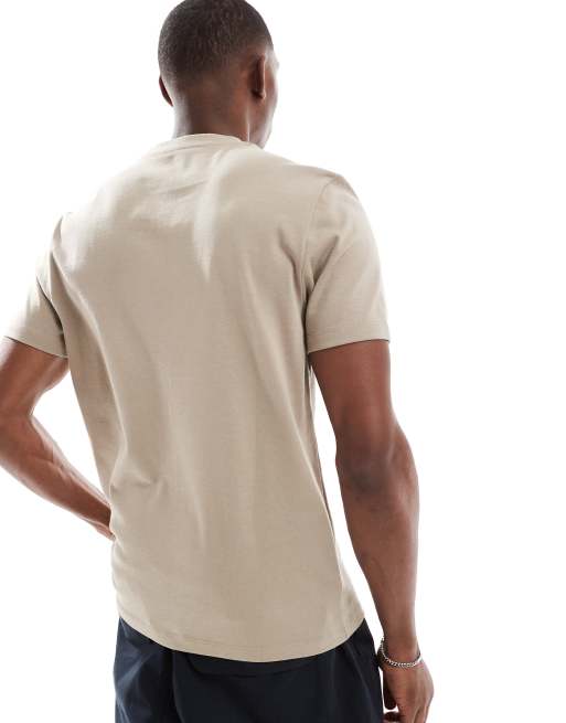 ASOS DESIGN – Ljusbeige, kraftig t-shirt i regular fit , 2 av 4