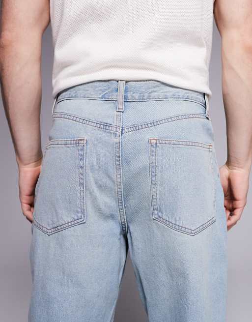 ASOS DESIGN – Ljusblå baggy jeans, 4 av 5