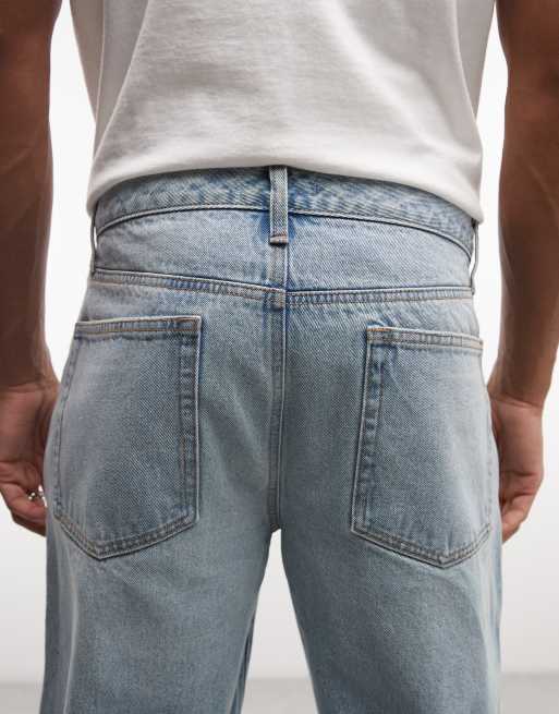 ASOS DESIGN – Ljusblå jeans med raka ben, 4 av 5