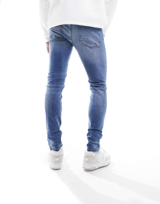 ASOS DESIGN – Ljusblå skinny jeans, 3 av 4