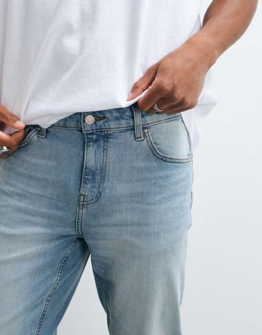 ASOS DESIGN – Ljusblå skinny jeans, 2 av 5