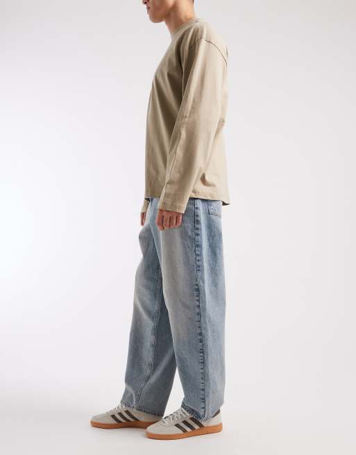 ASOS DESIGN – Ljusblå, superbaggy jeans, 3 av 5