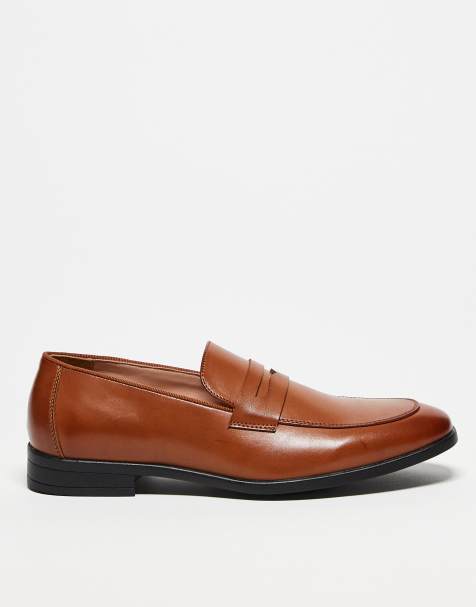 ASOS DESIGN – Ljusbruna pennyloafers - view 1