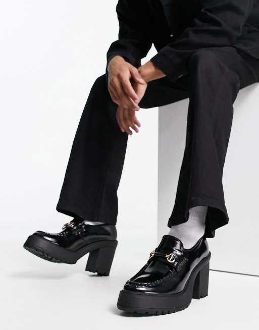 Asos platform loafers sales