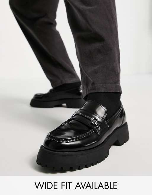 Asos chunky loafers online