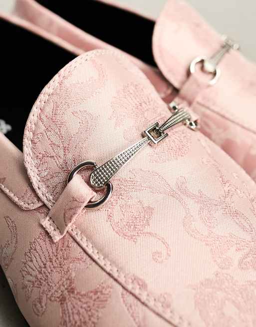 Asos pink loafers hotsell