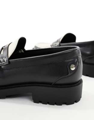 Asos Design Loafers In Black
