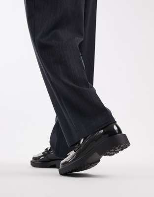 Asos Design Loafers In Black