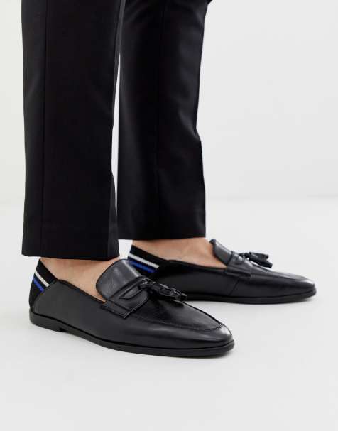 asos black mens shoes