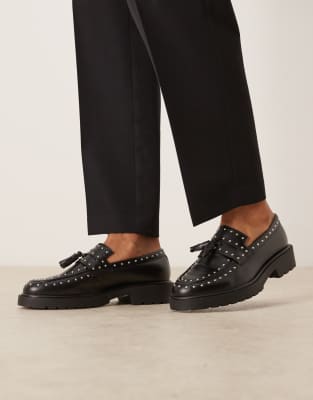 Asos Design Loafers In Black