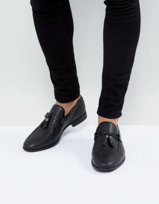 asos black loafers