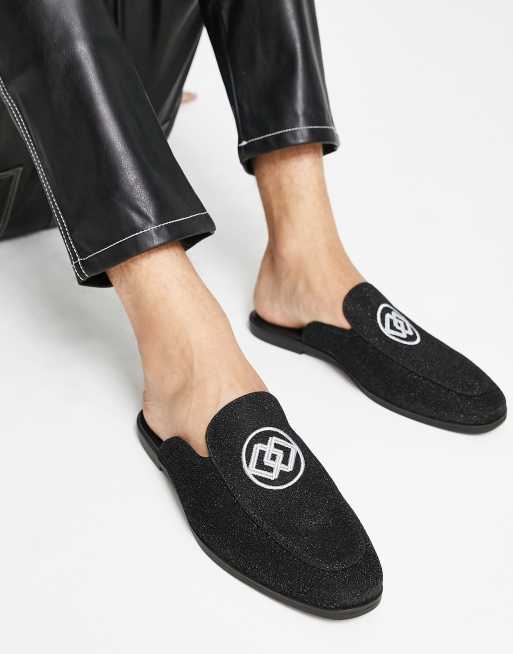 Asos hot sale velvet loafers